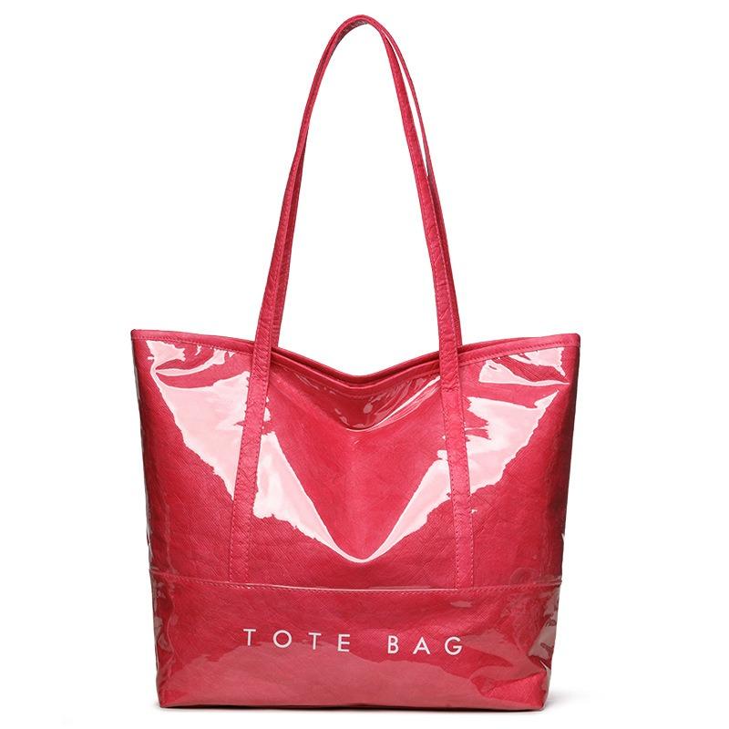 PVC Women's Portable Leisure Commuting Handbag