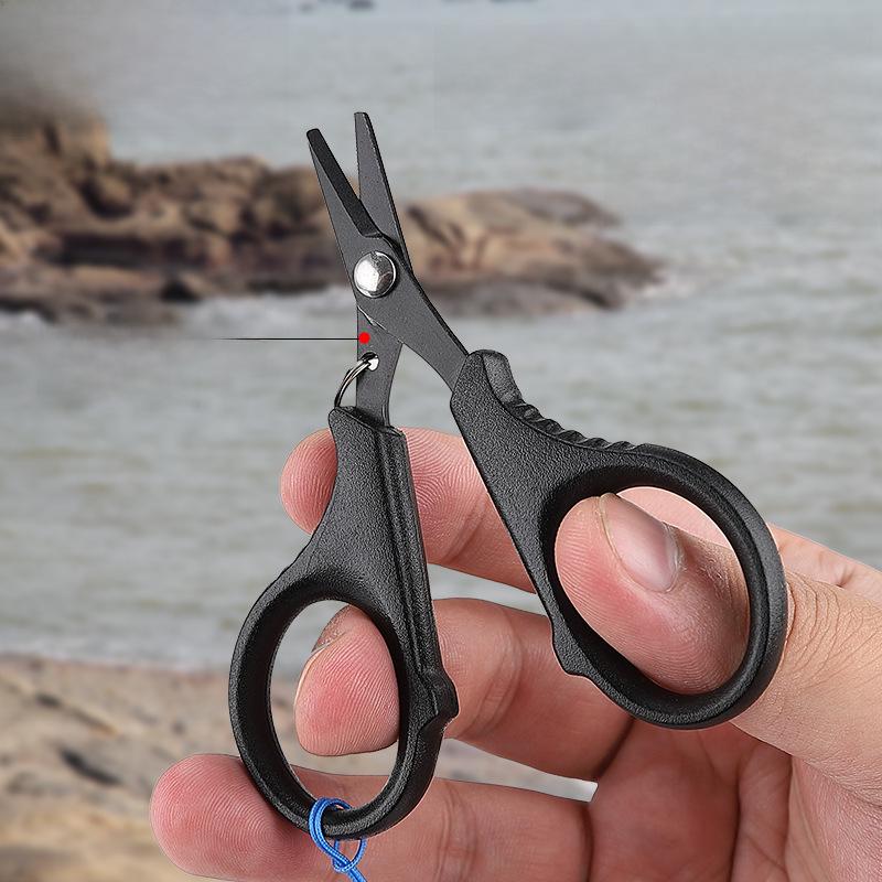TUNALA Mini Portable Titanium-Plated Rustproof Fishing Scissors
