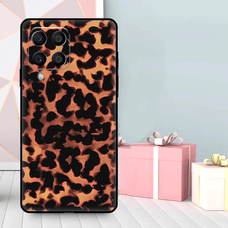 Vintage Tortoise Shell Case For Samsung Galaxy M56 M52 M32 M53 M16 M11 M21 M31 M35 M12 M13 M14 M15 M36 M55 M34 M54