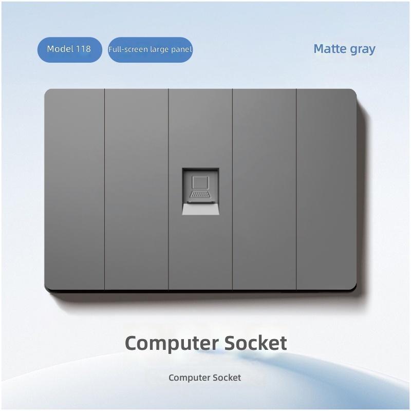 Type 118 American/Thailand Universal Standard with USB/Type-c/light Switch and Outlets Wall Switches and Sockets
