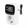 Heating Cooling Thermostat With Timer Switches Digital Temperature Controllers Socket Plugs in Thermostat Outlet