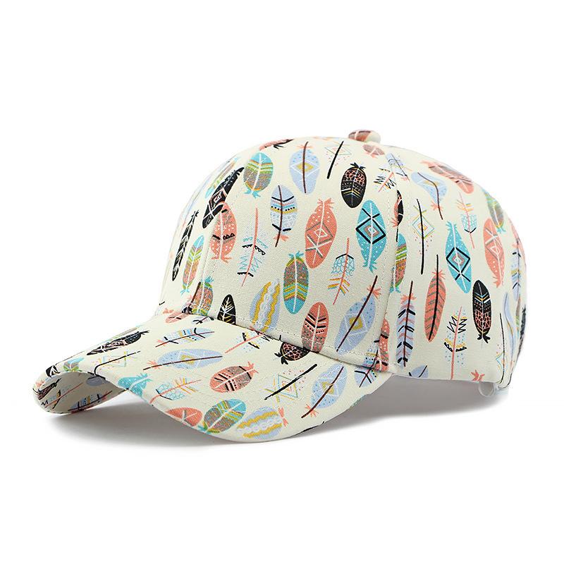 Printed Cap Female Top Baseball Cap Male