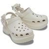 Crocs Zoccoli Semplici Comodi con Bouquet Floreale Retrò Donna Zoccoli Beige 214482-2MC