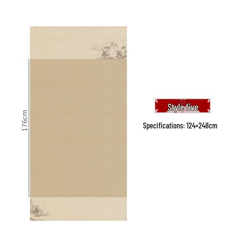 Thickened Wax-dyed Semi-Sized Xuan Paper for Calligraphy