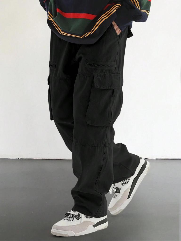 American Retro Versatile Men's Cargo Pants: Street Trend Casual 2025 Bestseller