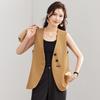 TERRE BLEUE Women's Stylish Commuter Suit Vest