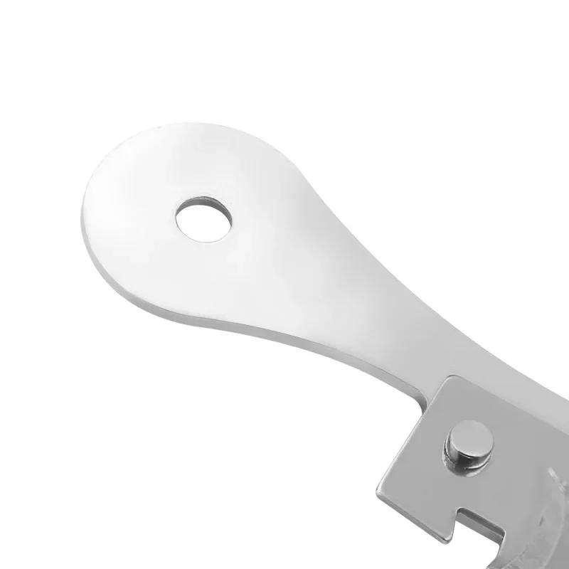 Can Opener Adjustable Stainless Steel Non-Slip Multifunction Manual Jar Bottle Bottle Lid Opener Gadget Home Gadgets Accessories