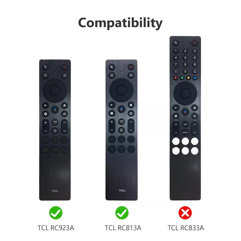 Flexible Silicone Protective Cover for RC813A/RC923A Remote Control AntiDrop Dustproof