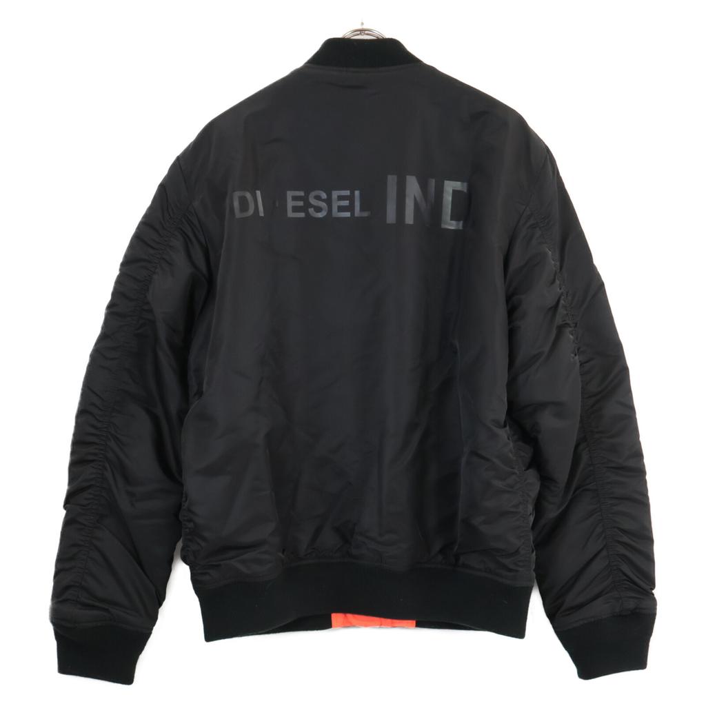 Diesel Black X Orange J-ROSS-NEW LOGO-REV Jacket Jacket M Black/OrangeUsed
