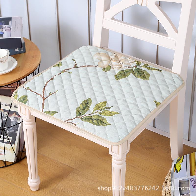 Embroidery Four Seasons Dining Chair Pad - Home, Office & Restaurant
