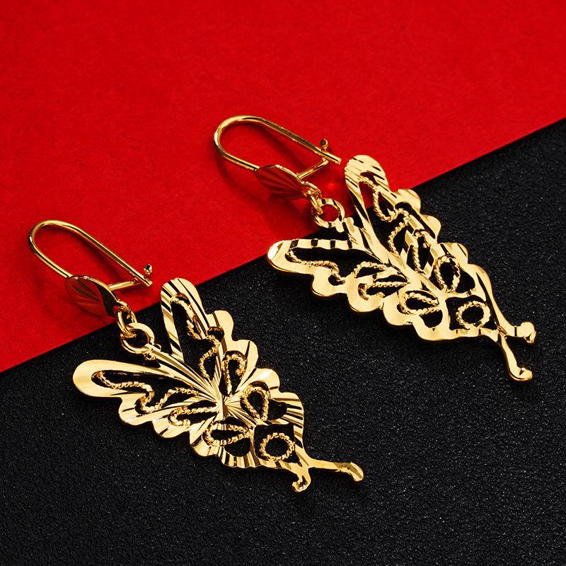 

Позолоченные серьги в виде евромонет из длинного песочного золота в этническом стиле для невест. Идеально подходит для мам и модных женщин. Style 2