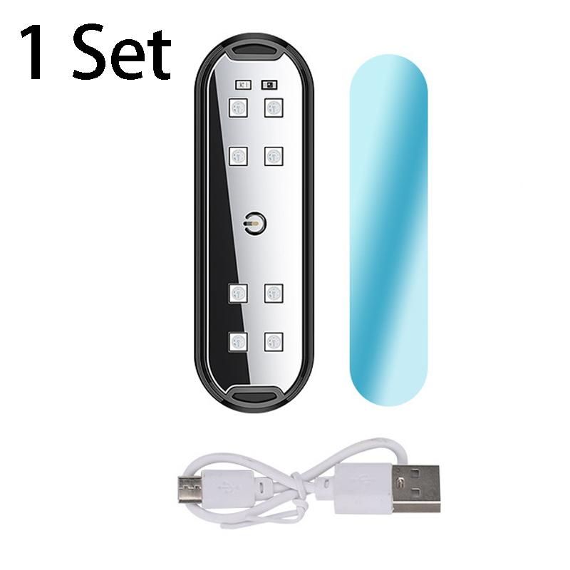 

1PC Car Door LED Welcome Lights – Magnetic-Controlled, USB-Rechargeable, Auto-On/Off Safe Anti-Collision Emergency Signal Lamps