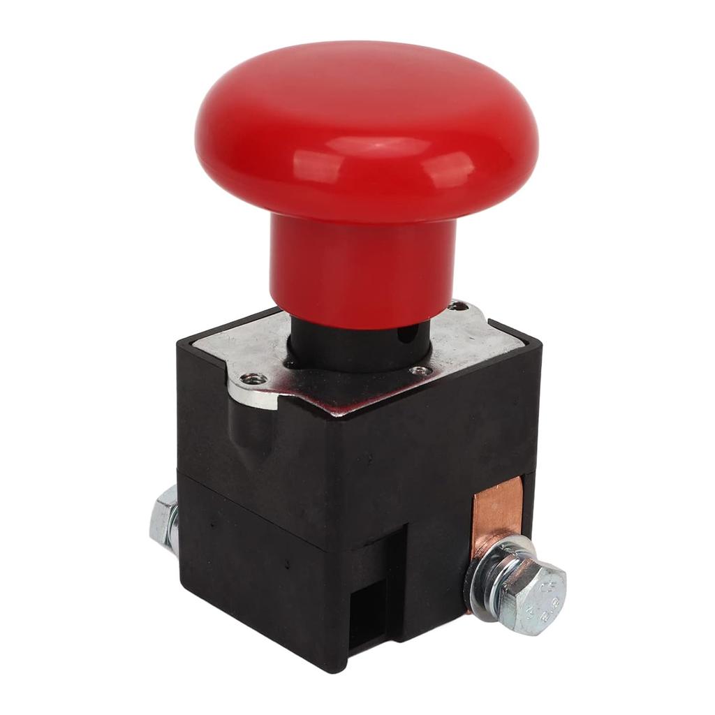 Emergency Stop Switch Button, Emergency Stop Switch 48V 125A Metal Alloy ED125‑16 Stop Button Fit for Most Forklifts