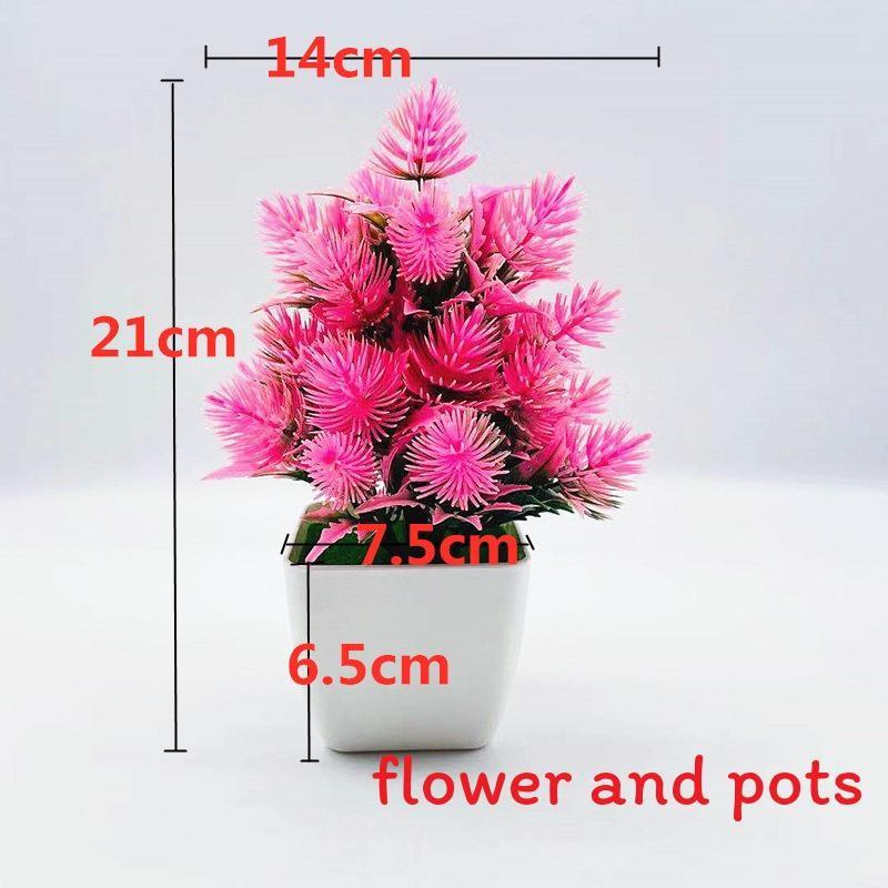 

Artificial Plant With Large Pine Needles For Home Decor And Office Desk Display