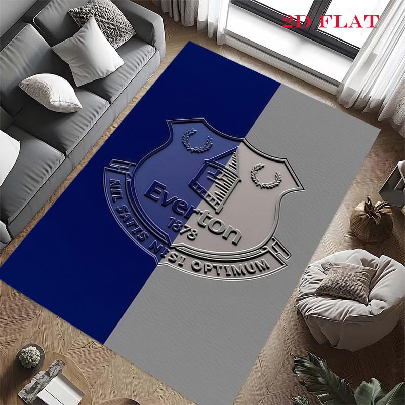 The Toffees logo Carpet Rug for Living Room Bedroom Home Sofa Decoration,Kids play Nonslip Floor Mat