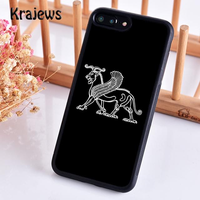 Lamassu Assyrian Winged Lion Phone Case Cover For iPhone 17 Air 16 15 14 plus 12 13 pro max Fundas