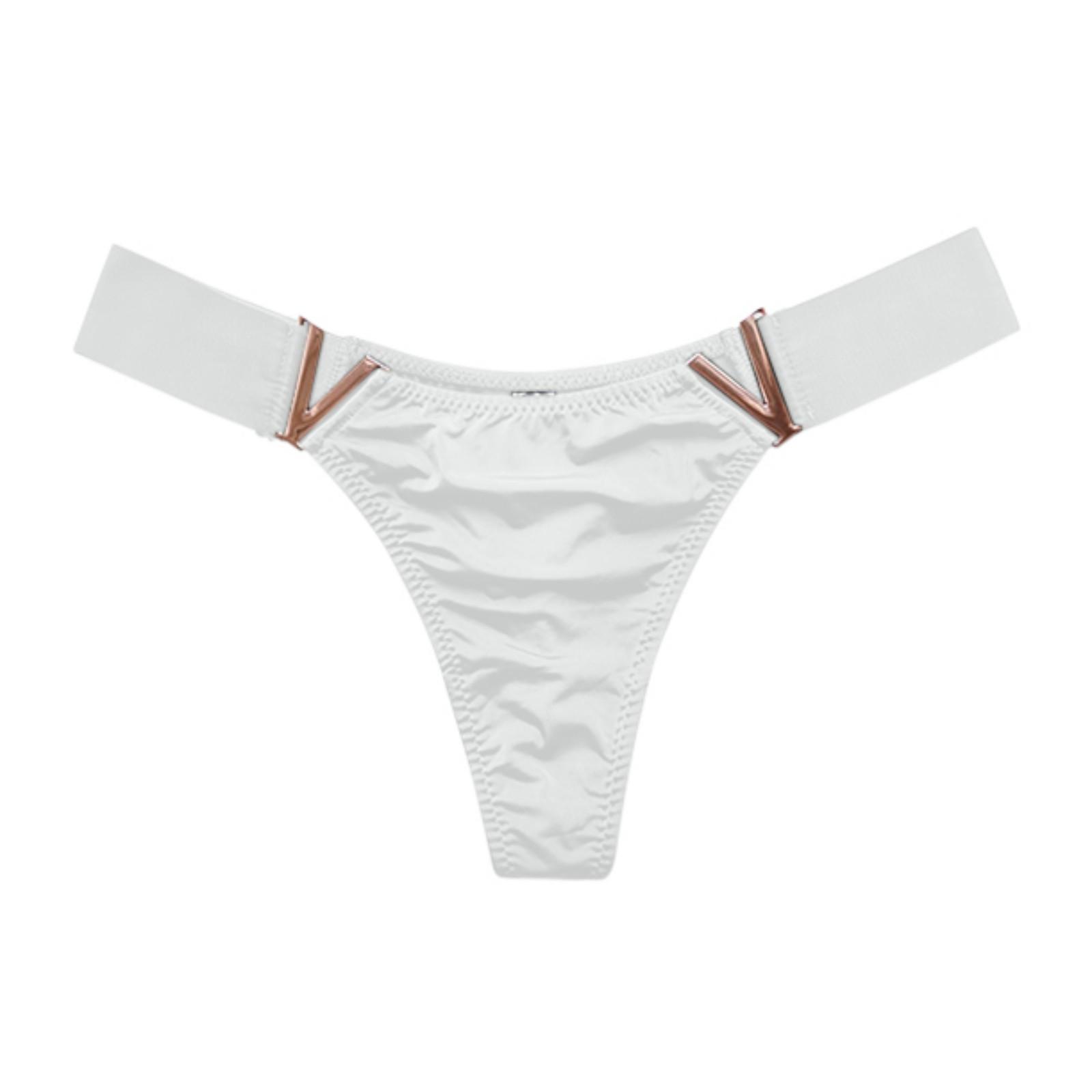 

Женские спортивные стринги, модные сексуальные V-образные металлические декорированные трусики с подъёмом бедер, трусы с низкой талией, дышащие трусики, трусы-бикини