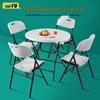 Foldable Round Dining Table | Indoor Outdoor Use | Large Simple Design