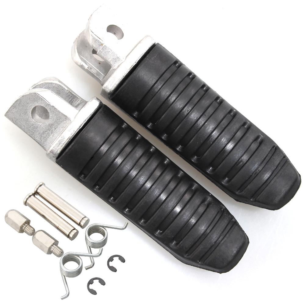 Motorcycle Front Rider Footpegs Rear Passenger Foot Pegs Pedal Footrest For Suzuki GSX650F GSX 650F 1400 I B-King Universal