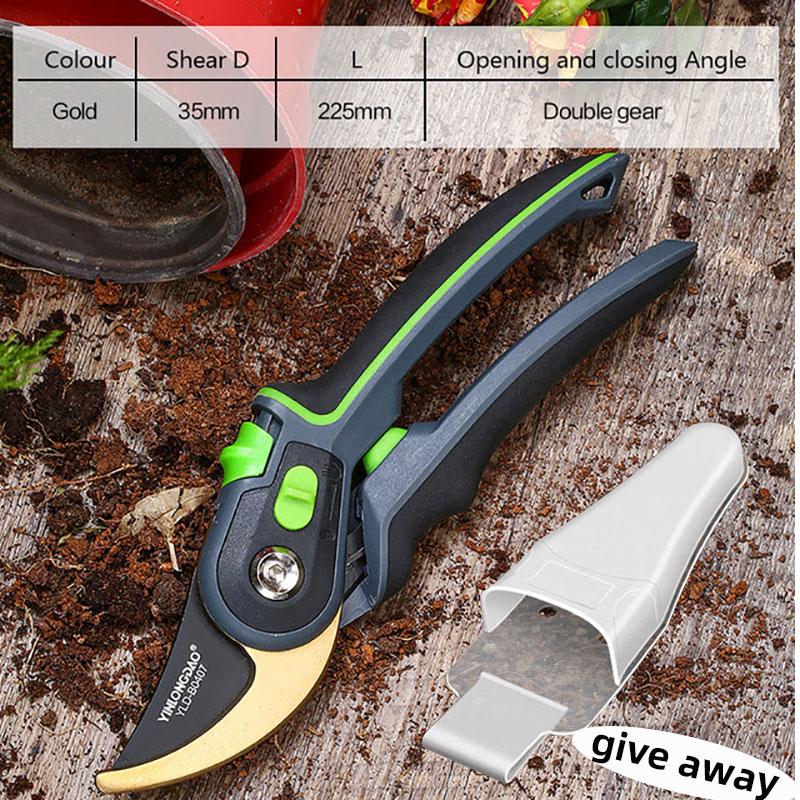 Garden Scissors Metal Tools Pruner Garden Shears Manual Tools Bonsai Branches Fruit Flower Pruner