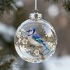 Christmas Ornament Christmas Tree Bird Spherical Decorative Pendant Snowflake Ornament Holiday Tree Decoration