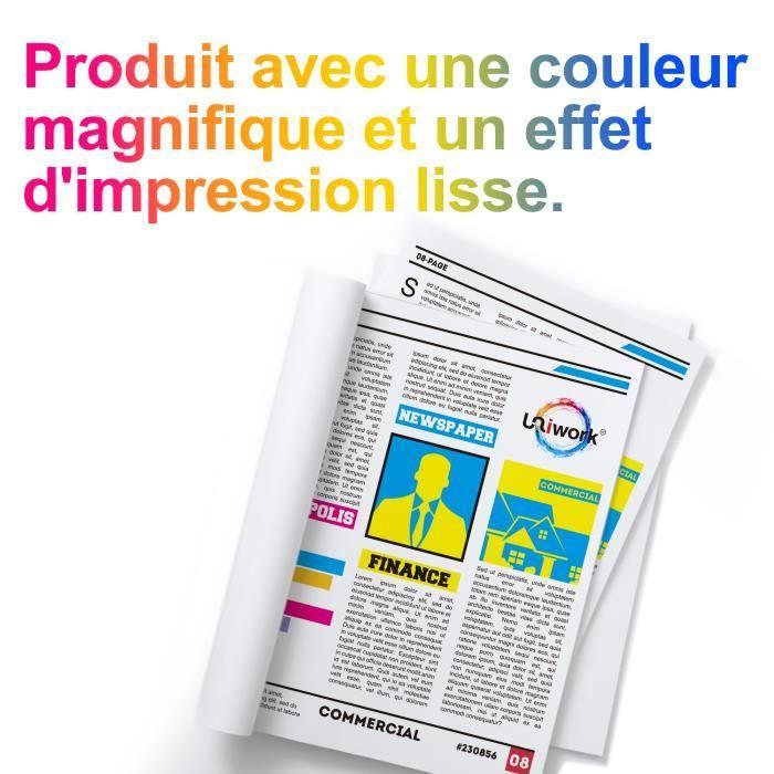 LC3219 Cartouches d'encre UNIWORK 4 Pack Compatible Brother LC3219XL/LC3217 Compatible Brother MFC-J5330DW MFC-J5335DW MFC-J5730DW