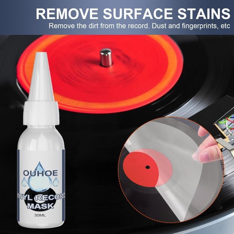 Ouhoe Premium Vinyl Record Cleaning Solution For Deep Dirt Removal And Anti-static Protection