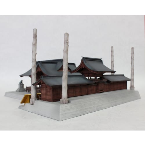 PM Office A 1/150 Scale Plastic Model Kit: Suwa Taisha Shrine, Shimosha Akimiya, the Ichinomiya Shrine of Shinano Province