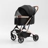Large Space Shockproof Breathable Pet Stroller Lightweight One Click Folding Travel Cart For Small Medium Dogs Cats Outdoor Trip