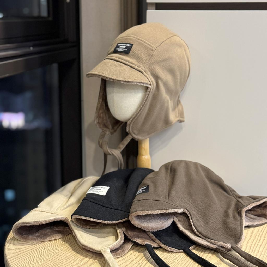 Plüsch Neue Modische Ohrenschutz Warme Lei Feng Mütze Winter Verdickt Winddicht Radfahren Pilotenmütze Kältefest Nordöstliche Mütze