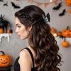 Halloween Bat Grab Clip Funny Hairpin Female Head Plate Hairpin Party Decoration Ponytail Clip Hair Accessories