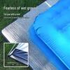 JGGP Outdoor Portable Aluminum Film Camping Mat