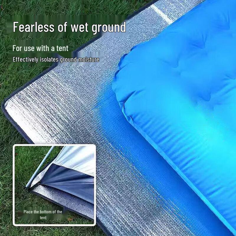 JGGP Outdoor Portable Aluminum Film Camping Mat