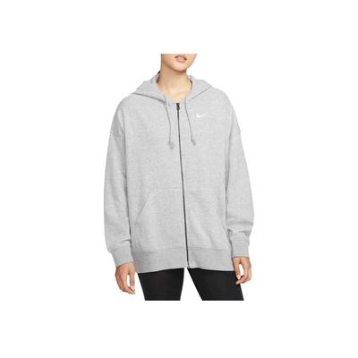 Giacca a Maniche Lunghe con Cappuccio Foderata in Pile Giacche da Donna Grigio Chiaro DD5635-063