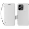 For Oppo Reno14 Pro 5G (Global) Case with Wrist Strap Litchi Texture PU Leather Wallet Phone Cover