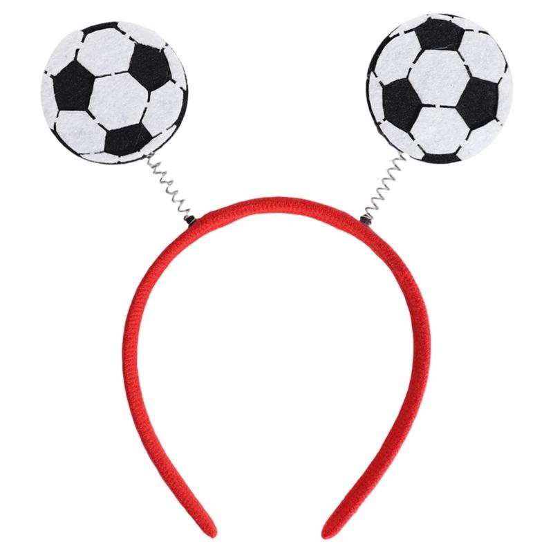 Plastové Sportovní Tématické Fotbalové Plastové Elastické Vlasové Doplňky Unisex Brýle/Pokrývka Hlavy pro Kostýmové Párty