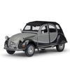 Welly 1/24 Citroen 2CV 6 Charleston Alloy Scale Car Model Diecast Metal Static Collection Children Toy Car Vehicles Gifts