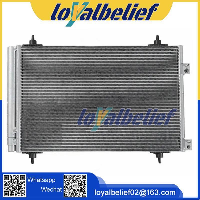 NEW Air Conditioning Condenser For Peugeot 308 3008 PARTNER TEPEE RCZ CITROEN DS4 6455HN 6455HT 9650545480 9650631480 9682531580