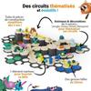 Gravitrax junior - starter set xxl my planet 184 pièces - circuit de billes - jeu de construction créatif - dès 3 ans -