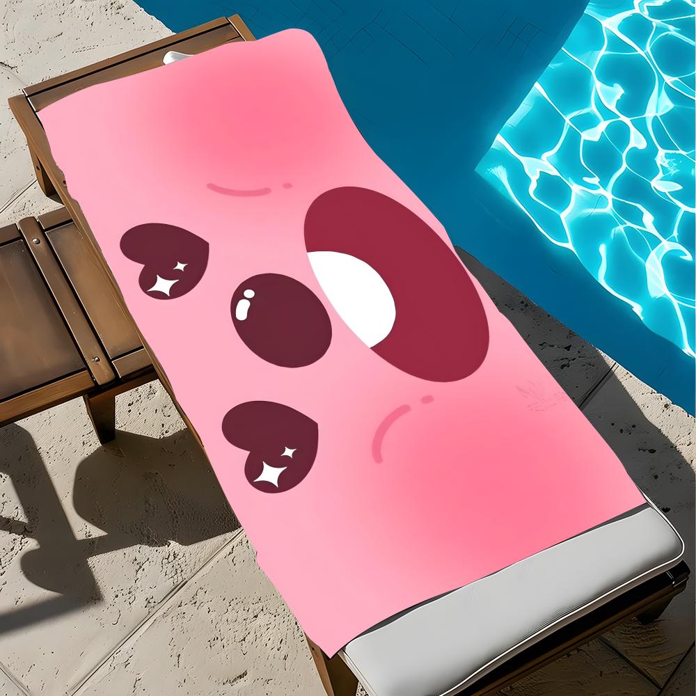 Cartoon Loopy Towel Towel Soft Pool Gift For Travel Gym Shower Cool Camping Quick Dry Sports  Large Beach Towel