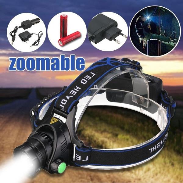 6000lm Xm-l T6 Led Headlamp Headlight Fishing Torch Lantern Lamp for Cycling Camping