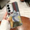 Funny Cats Fashion Style Plating Phone Case For Samsung A17 A07 A37 A57 A16 A56 A15 A55 A14 A54 A13 A53 A26 A36 A25 A35 A24 A34