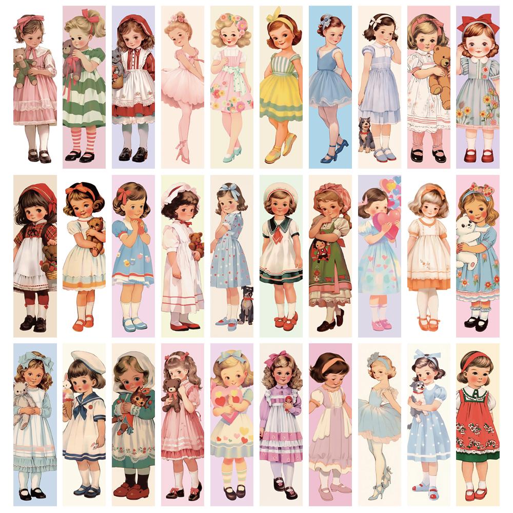 

30 шт. Милые закладки Готические Креативные Мультяшные Канцелярские Принадлежности Подарки Открытка Уникальные и Прочные Чтение Печать Подарки