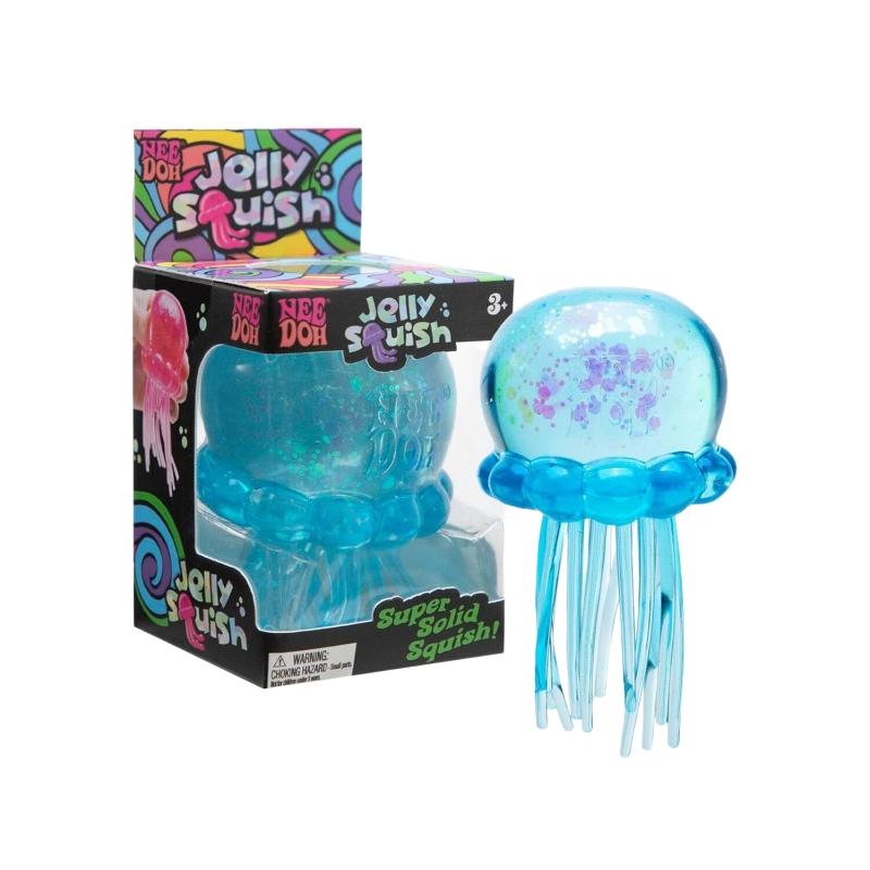 NeeDoh Jelly Squish Kwallen Knijp Stressverlichtend Speelgoed Drukontlastend Speelgoed blue