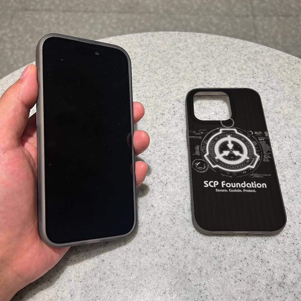SCP Foundation Game Sci Fi Phone Case For IPhone 17 16 15 14 Plus 11 12 13 Pro Max Shockproof Protection Soft Back Cover