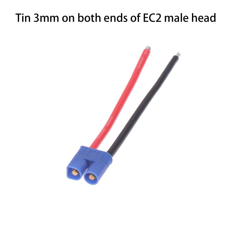 Ec2/3/5/8 Male/Female Plug Jack Wire Connector Battery Connector For Car Rc Battery Toys Charging Adapter Diy Lipo Battery Parts