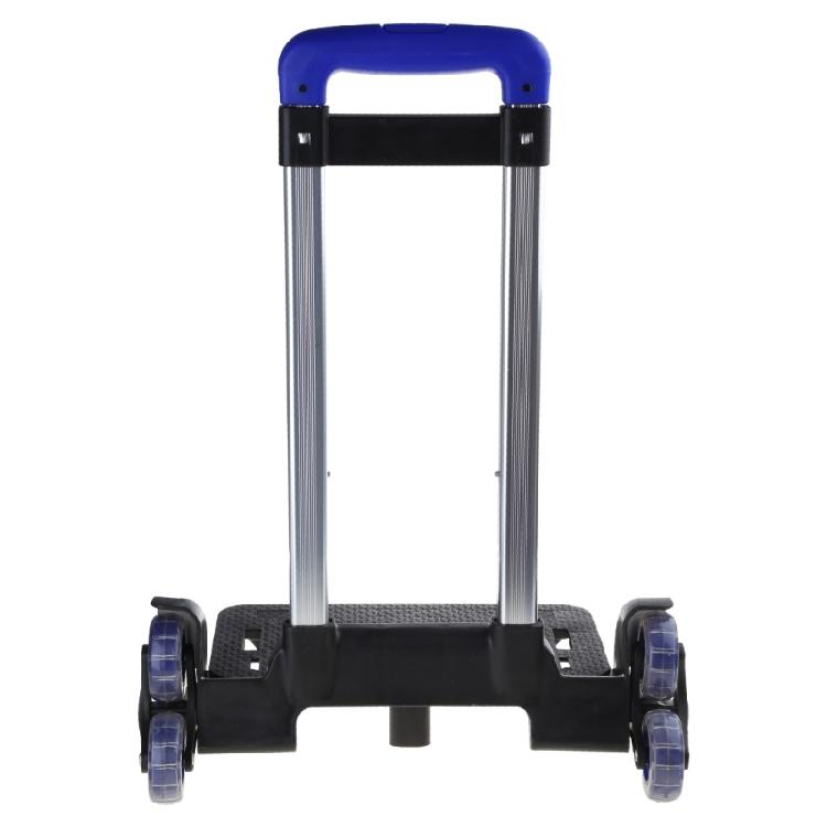 Aluminiumlegierung Rucksack Trolley für Schultaschen 6 Räder Faltbarer Trolley Wagen