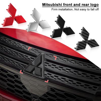 1 Stück ABS Emblem Auto Fronthauben-Plakette Heckklappen-Aufkleber Für Pajero Outlander XL Montero Lancer Triton l200 Galant