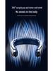 USB Rechargeable Neck-Hanging Bladeless Fan - Portable Handheld for Office & Sports