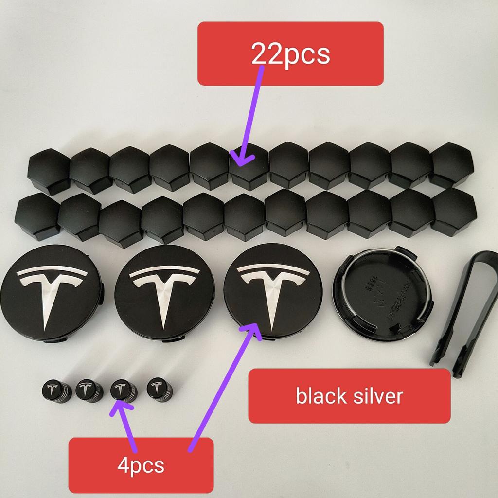 4 BUC 25 BUC 29 BUC 56/57MM Pentru Tesla Model 3 /Model Y/Model Y 2025 Juniper Emblema Sport Capac Centru Jantă Capac Jantă Mașină